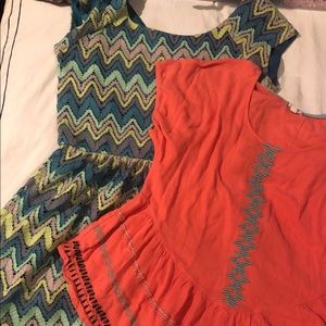 Women’s size 8 lot large dress top L